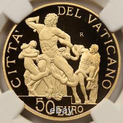 2009-R Vatican Gold 50 Euro Hercules NGC PF69UCAM