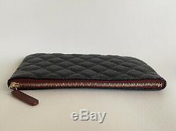 20s Chanel Black Caviar Leather Gold Hw Snap O-coin CC Credit Card O-case Wallet