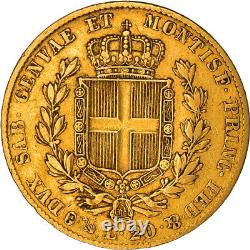 #220243 Coin, ITALIAN STATES, SARDINIA, Carlo Alberto, 20 Lire, 1832, Genoa, E
