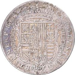 #343585 Coin, Italy, Kingdom of Naples, Charles II, Tari, 1684, Naples, AU