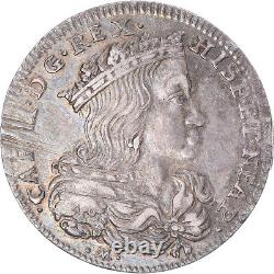 #343588 Coin, Italy, Kingdom of Naples, Charles II, 20 Grana, 1695, Naples, AU