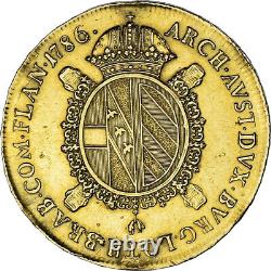 #347462 Coin, Duchy of Milan, Joseph II, Sovrano, 1786, Milan, AU, G, old