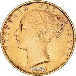 #367788 Coin, Great Britain, Victoria, Sovereign, 1871, EF, Gold, KM73
