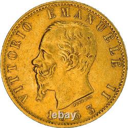 #384078 Coin, Italy, Vittorio Emanuele II, 20 Lire, 1863, Torino, EF, G