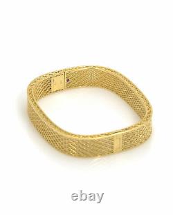 3 Day Sale Roberto Coin New Soie 18k Yellow Gold Bracelet 7771892AYBA0
