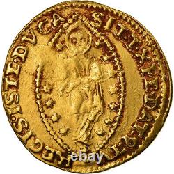 #488330 Coin, Italy, VENICE, Alvise Mocenigo IV, Zecchino, EF, Gold