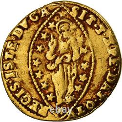 #488333 Coin, Italy, VENICE, Alvise Mocenigo IV, Zecchino, EF, Gold