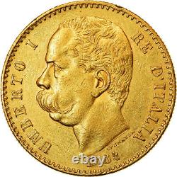 #489908 Coin, Italy, Umberto I, 50 Lire, 1884, Rome, Gold, KM25
