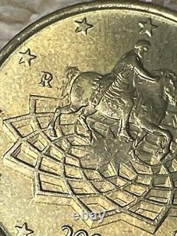 50 Euro Cent Coin 2002 Italy - Rare Coin