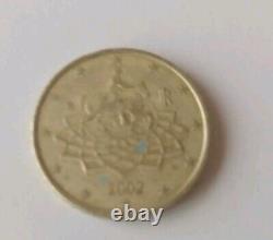 50 euro cent 2002 italy