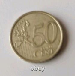 50 euro cent 2002 italy