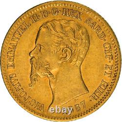 #841733 Coin, ITALIAN STATES, SARDINIA, Vittorio Emanuele II, 20 Lire, 1857, T