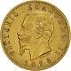 #843241 Coin, Italy, Vittorio Emanuele II, 20 Lire, 1876, Rome, AU, Gol