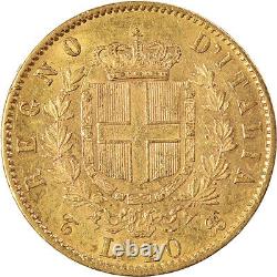 #845066 Coin, Italy, Vittorio Emanuele II, 20 Lire, 1863, Torino, AU, G