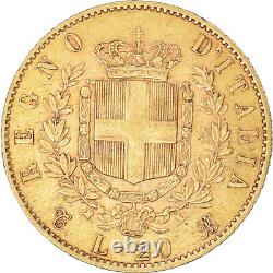 #845636 Coin, Italy, Vittorio Emanuele II, 20 Lire, 1867, Torino, AU, G
