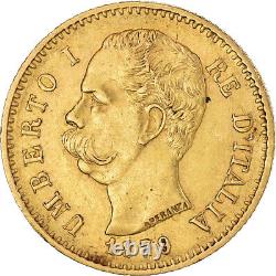 #847073 Coin, Italy, Umberto I, 20 Lire, 1879, Rome, AU, Gold, KM21