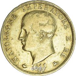 #847609 Coin, ITALIAN STATES, KINGDOM OF NAPOLEON, Napoleon I, 40 Lire, 1811