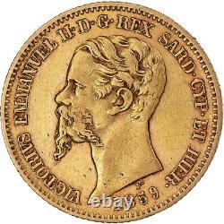 #848725 Coin, ITALIAN STATES, SARDINIA, Vittorio Emanuele II, 20 Lire, 1859, G