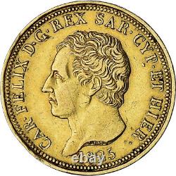 #849499 Coin, ITALIAN STATES, SARDINIA, Carlo Felice, 80 Lire, 1825, Torino, E