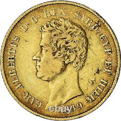 #849525 Coin, ITALIAN STATES, SARDINIA, Carlo Alberto, 20 Lire, 1839, Torino
