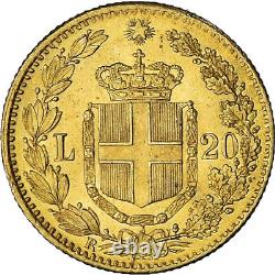 #849526 Coin, Italy, Umberto I, 20 Lire, 1881, Rome, MS, Gold, KM21