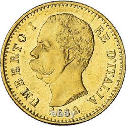 #849527 Coin, Italy, Umberto I, 20 Lire, 1882, Rome, MS, Gold, KM21