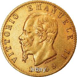 #853808 Coin, Italy, Vittorio Emanuele II, 20 Lire, 1869, Torino, EF(40-45)