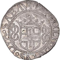 #869052 Coin, ITALIAN STATES, SAVOY, Emmanuel-Philibert, Gros, 1555, Aoste, AU