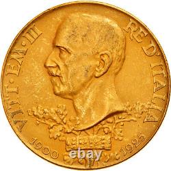#878899 Coin, Italy, Vittorio Emanuele III, 100 Lire, 1925, Rome, Gold, KM66