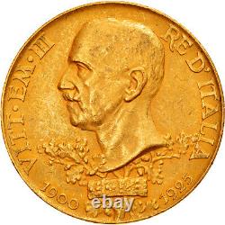 #878901 Coin, Italy, Vittorio Emanuele III, 100 Lire, 1925, Rome, Gold, KM66