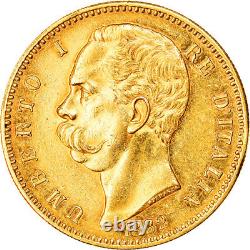#878904 Coin, Italy, Umberto I, 100 Lire, 1882, Rome, Gold, KM22