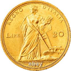 #878910 Coin, Italy, Vittorio Emanuele III, 20 Lire, 1912, Rome, Gold, KM48