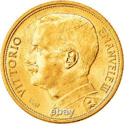 #878914 Coin, Italy, Vittorio Emanuele III, 20 Lire, 1912, Rome, Gold, KM48
