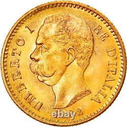 #879901 Coin, Italy, Umberto I, 20 Lire, 1882, Rome, MS, Gold, KM21