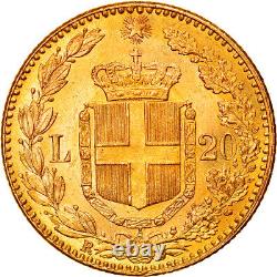 #879901 Coin, Italy, Umberto I, 20 Lire, 1882, Rome, MS, Gold, KM21