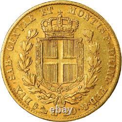 #881472 Coin, ITALIAN STATES, SARDINIA, Carlo Alberto, 20 Lire, 1849, Genoa, E