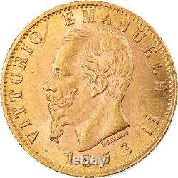 #883587 Coin, Italy, Vittorio Emanuele II, 20 Lire, 1873, Milan, AU(55-58)