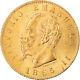 #883589 Coin, Italy, Vittorio Emanuele II, 20 Lire, 1865, Torino, AU, G