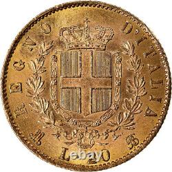 #891765 Coin, Italy, Vittorio Emanuele II, 20 Lire, 1873, Milan, MS(60-62)