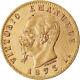 #892141 Coin, Italy, Vittorio Emanuele II, 20 Lire, 1873, Milan, AU, Go