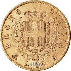 #892141 Coin, Italy, Vittorio Emanuele II, 20 Lire, 1873, Milan, AU, Go