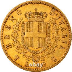 #895586 Coin, Italy, Vittorio Emanuele II, 20 Lire, 1861, Torino, AU(50-53)