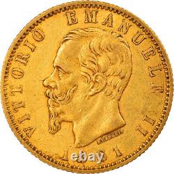 #895586 Coin, Italy, Vittorio Emanuele II, 20 Lire, 1861, Torino, AU, G