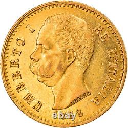 #897432 Coin, Italy, Umberto I, 20 Lire, 1882, Rome, AU, Gold, KM21