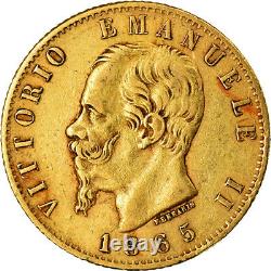 #901564 Coin, Italy, Vittorio Emanuele II, 20 Lire, 1865, Torino, EF, G