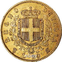 #901992 Coin, Italy, Vittorio Emanuele II, 20 Lire, 1862, Torino, AU, G