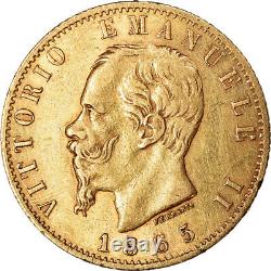 #901995 Coin, Italy, Vittorio Emanuele II, 20 Lire, 1865, Torino, EF, G