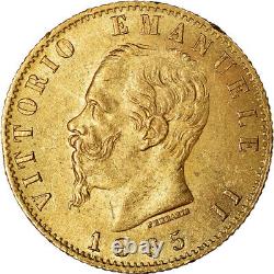 #901996 Coin, Italy, Vittorio Emanuele II, 20 Lire, 1865, Torino, EF, G