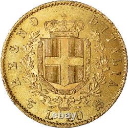 #901996 Coin, Italy, Vittorio Emanuele II, 20 Lire, 1865, Torino, EF, G