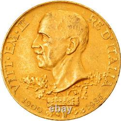 #906885 Coin, Italy, Vittorio Emanuele III, 100 Lire, 1925, Rome, Gold, KM66
